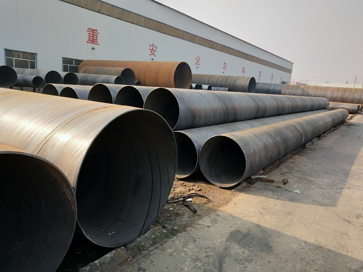 贵州螺旋钢管​仍有部分小规格资源缺货